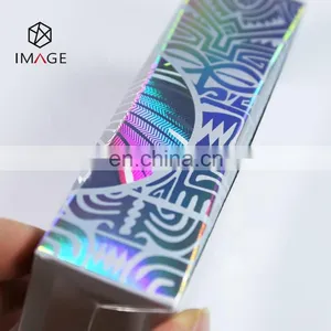 2020 New Design Eco-friendly Inkless Safety-No VOCs Optical Holographic Packaging Boxes for Wine and Cosmetics thumbnail-3