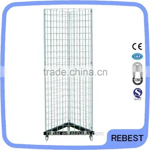 Durable Triangle 3-wheel Display Rack thumbnail-1