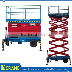 Mobile Scissor Lift Manufacturers, Electric Hydraulic Lift 1000kg thumbnail-1
