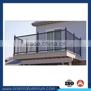 Good Quality Aluminum Square Pipe Railing thumbnail-2