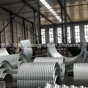Corrugated Metal Tubes 68*13 Waveshape Assembled Corrugation Pipe thumbnail-1