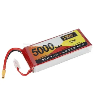 High C-Rate Lithium-Polymer Batteries for RC Flying Models 5000mAh 100C thumbnail-2