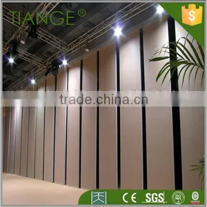 Hotel Lobby Movable Soundproof MDF Folding Partition thumbnail-2