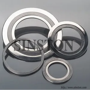 Spiral Wound Gasket Hoop Filler 321ss and Ceramic Tape thumbnail-2