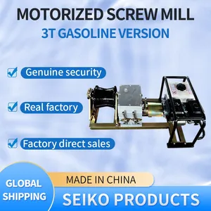 3T Gasoline Motorized Screw Mill - Heavy-Duty Traction Equipment (Factory Direct Sales) thumbnail-1