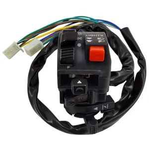 Motorcycle Low and High Beam Light Switch Ignition Switch Assembly for Motorcycle thumbnail-2