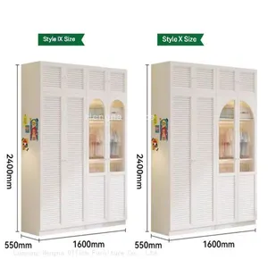 Salt-Proof Louvre Cabinet for Marinas — 400mm Narrow Storage | 5× Corrosion Resistance thumbnail-1