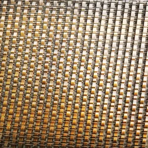 Industrial Building Exterior Walls, Architectural Metal Decorative Mesh, Hotel Wall Metal Mesh Ceiling Partition Curtains thumbnail-2