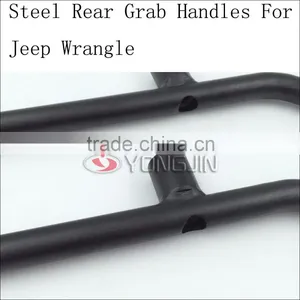 Factory With Low Price Stainless Steel Rear Grab Handles for Jeep Wrangler JK thumbnail-5