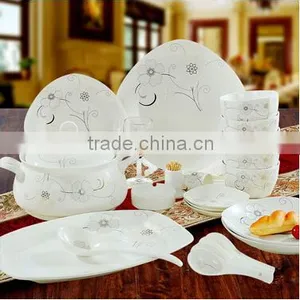 56 Pcs Western Dinnerware Sets thumbnail-1