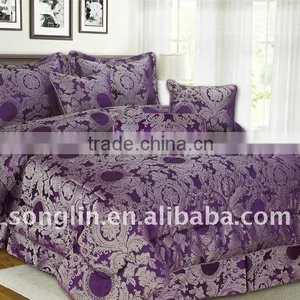 2016 Hot Sale 7Pcs Jacquard Comforter Set thumbnail-1