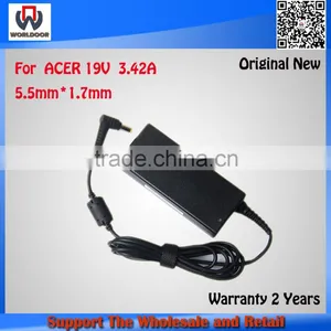 Brand Orignial 19V 3.42A 90W AC Adapter For Acer 4736ZG 4738G PA-1900-04 Notebook Power Supply thumbnail-1