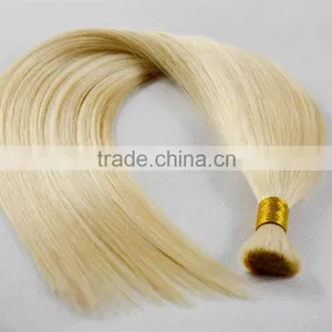 Europea Virgin Hair Bows Bulk, Blonde Remy Hair for Weaving Supplier's Choice thumbnail-1