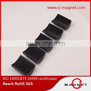 N42H TS16949 Arc Neodymium Magnet With Epoxy Coating for Motor Manufactuer in China thumbnail-1