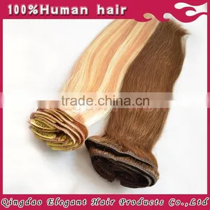 2015 Hot Sale Clip in Hair Extensions for African American thumbnail-4