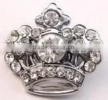 Zinc Alloy Metal Crown Rhinestone Rivets for Dog Collars thumbnail-1