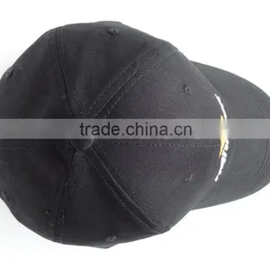 Black Custom Cotton Printing 5 Panel Hat Custom thumbnail-6
