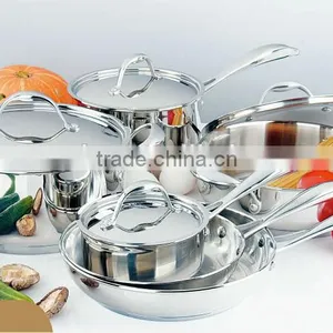 High Quality Stainless Steel Frypan thumbnail-1