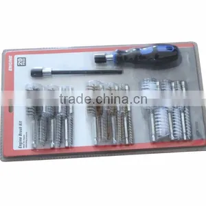 Hex Shank Engine Cleaning Brush Kit With Blister Package thumbnail-1