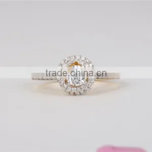 925 Sterling Silver Cubic Zircon Silver Ring Design Wholesale Wedding Ring thumbnail-2
