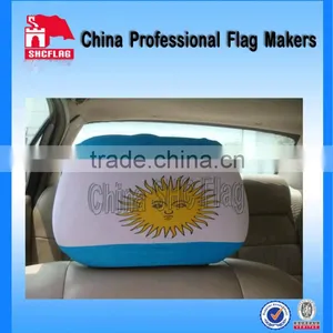Custom Car Seat Headrest Covers Printing Logo Design thumbnail-1