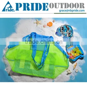 Good for the Beach Family Children Play Mesh Beach Tote Bag Swimming Polyester Wholesale Mesh Bag thumbnail-1