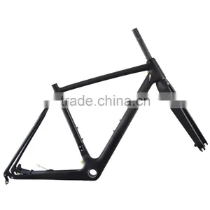 2015 New Carbon Cyclocross Disc Frame BSA/PF30 Cyclocross Bicycle Frame AC109 thumbnail-1
