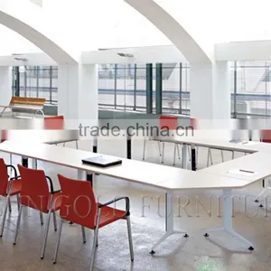 Large Wooden Melamine Conference Table for Office, Banquet (SZ-MT064) thumbnail-4