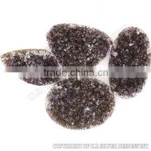 Natural Druzy,superb Quality Shining Druzy,loose Druzy for Silver Necklace,fashion Jewelry Gemstones thumbnail-2