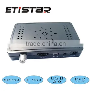 Full Plastic HD DVB S2 Support Usb Wifi Iptv Iks Sks Cable tv Set Top Box thumbnail-1