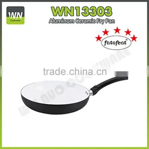 Non-stick Aluminum Deep Frying Pan Pots and Pans Ceramic Compartment Fry Pan With Painting Handle thumbnail-5