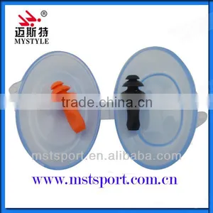 2016 High Quality Silicone Ear Plug Nose Clip Set for Swimming thumbnail-3