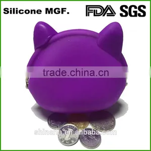 Unisex Gender Ladies Coin Purse Silicone Purse Male Using Gifts thumbnail-1
