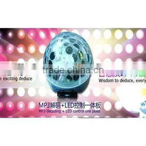 JR-MQ01 Latest Mp3 Led Crystal Ball Stage Lamp thumbnail-1