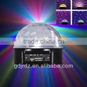 JR-MQ01 New Mixed Led Magic Ball Light With Mp3 Player /LED Crystal Magic Ball /led Effect Light/led Disco Light Wholesale thumbnail-1