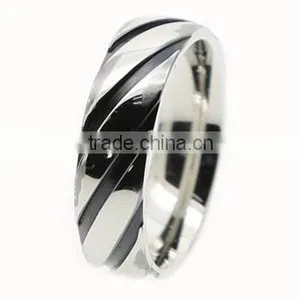 Stainless Steel Engraved Men's Rings SR-5096 thumbnail-1