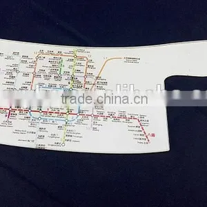 Customized Knife Shaped Acrylic Map thumbnail-1