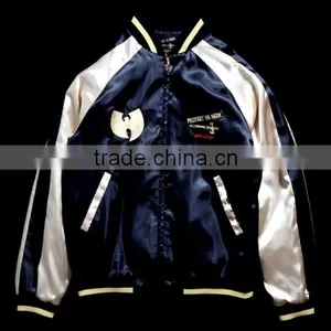 College Satin Jacket,custom Made Satin Jacket,satin Jacket Customized Made Baseball thumbnail-5