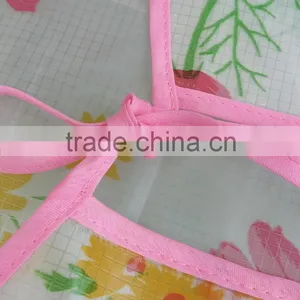 NEW DESIGN PRINTING FLOWERS AND PLANT WATERPROOF KITCHEN PEVA APRON thumbnail-3