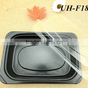 PP Plastic Disposable Microwave Safe Takeaway Food Container Lunch Tray thumbnail-1