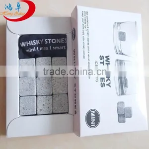Bar Accessories Whiskey Stones Soap Stone Soapstone Ice Cube Stone thumbnail-1