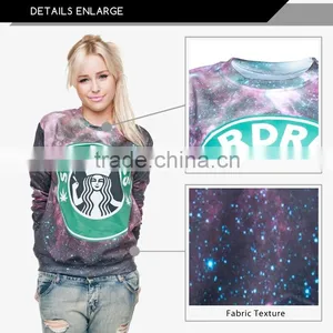 Fashion Enjoy Coffee High Quality 3d Digital Print Fullprint Crewneck Sweatshirt Spring Autumn Unisex Custom Oversized Pullover thumbnail-5