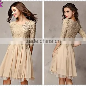 New Fashion Design Girls Lace Dress thumbnail-2