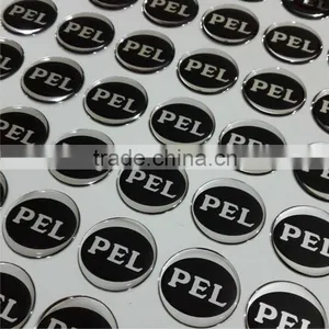 OEM Round PU Epoxy Resin Self Adhesive Dome Sticker for Fridge Branding thumbnail-1