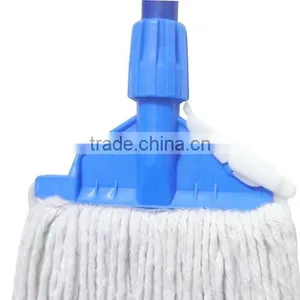 Hago Free Samples Wholesales Colorful Plastic Head Wet Cotton Mop thumbnail-1