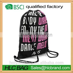 Calico Polyester Customiezed Sport/GYM/daily Drawstring Backpack Bag thumbnail-4