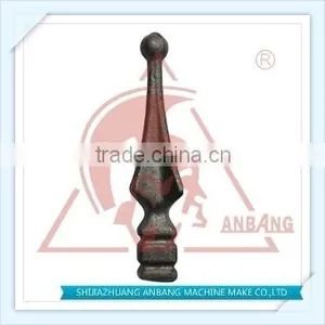 Wrought Iron Spearhead, Forged Iron Spear thumbnail-2