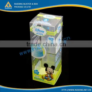 Jiangmen Clear PVC Box Printed PVC Packaging Box Customize PVC Plastic Box for Cosmetics thumbnail-1