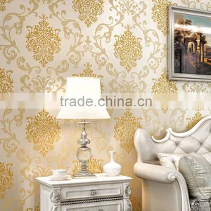 European Home Bedroom Decorating 3d Textured Wallpaper thumbnail-1