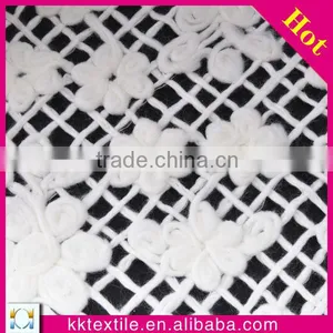 New Arrival!2014 Wool Embroidery Designs#121wool Yarn 3D Fabric thumbnail-1